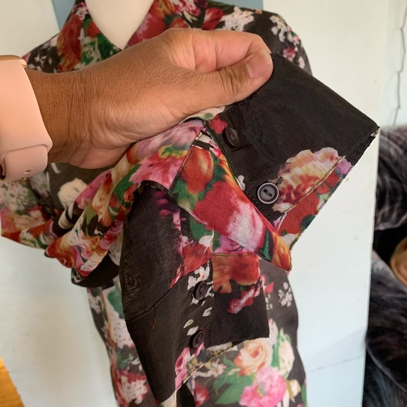 MELANIE LYNE FLORAL SHIRT - Picture 10 of 10